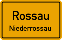 Kirchstraße in RossauNiederrossau