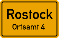 An der Stadtautobahn in RostockOrtsamt 4