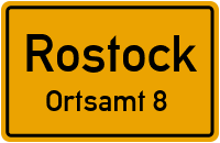 Kirchenplatz in RostockOrtsamt 8