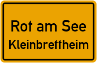 Kleinbrettheim in Rot am SeeKleinbrettheim