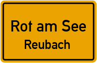 Hofackerweg in Rot am SeeReubach