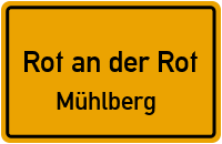Spindelwager Straße in Rot an der RotMühlberg