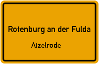 Kutschenweg in Rotenburg an der FuldaAtzelrode
