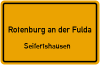 Eichbergweg in Rotenburg an der FuldaSeifertshausen
