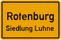 Luhner Weg in RotenburgSiedlung Luhne