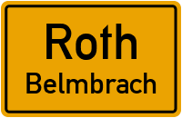 Straßenverzeichnis Roth Belmbrach