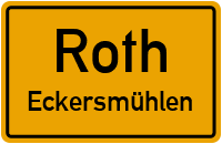 Straßenverzeichnis Roth Eckersmühlen