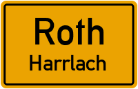 Straßenverzeichnis Roth Harrlach