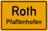 Straßenverzeichnis Roth Pfaffenhofen