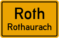 Straßenverzeichnis Roth Rothaurach