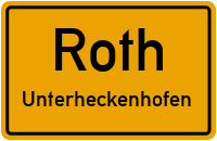 Straßenverzeichnis Roth Unterheckenhofen