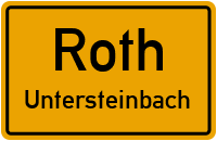Straßenverzeichnis Roth Untersteinbach