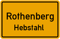 Straßen in Rothenberg Hebstahl
