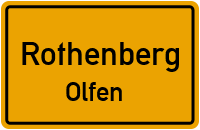 Straßen in Rothenberg Olfen
