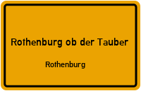Knieweg in 91541 Rothenburg ob der Tauber (Rothenburg)