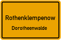 Dorotheenwalde in RothenklempenowDorotheenwalde