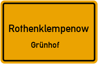 Grünhof in RothenklempenowGrünhof