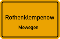 Pampower Straße in RothenklempenowMewegen