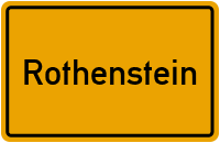 Gartenstraße in Rothenstein