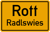Straßenverzeichnis Rott Radlswies