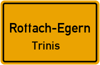Trinisstraße in Rottach-EgernTrinis