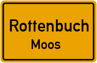 Straßenverzeichnis Rottenbuch Moos