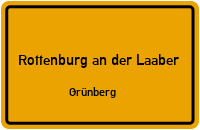 Grünberg in 84056 Rottenburg an der Laaber (Grünberg)