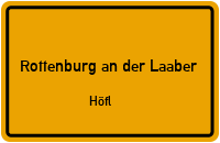 Höfl in 84056 Rottenburg an der Laaber (Höfl)