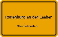 Querstraße in Rottenburg an der LaaberOberhatzkofen