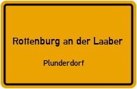 Plunderdorf in Rottenburg an der LaaberPlunderdorf