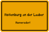 Ramersdorf in 84056 Rottenburg an der Laaber (Ramersdorf)
