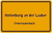 Siegenburger Straße in 84056 Rottenburg an der Laaber (Unterlauterbach)