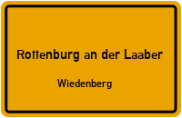 Wiedenberg in Rottenburg an der LaaberWiedenberg