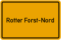 Jägerweg in Rotter Forst-Nord