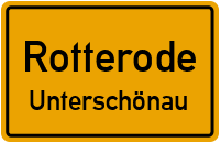 Schulstraße in RotterodeUnterschönau