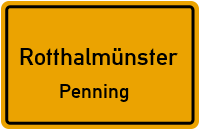 Penning in RotthalmünsterPenning