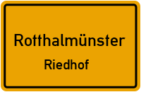 Riedhof in RotthalmünsterRiedhof