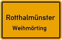 Bachstraße in RotthalmünsterWeihmörting