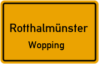 Wopping in RotthalmünsterWopping