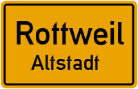 Flavierstraße in RottweilAltstadt