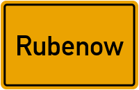 Latzower Straße in Rubenow