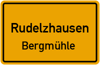 Straßenverzeichnis Rudelzhausen Bergmühle