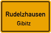 Straßenverzeichnis Rudelzhausen Gibitz