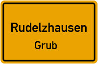 Straßenverzeichnis Rudelzhausen Grub