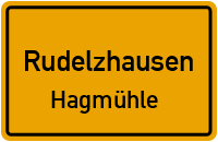 Straßenverzeichnis Rudelzhausen Hagmühle