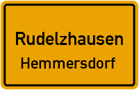 Straßenverzeichnis Rudelzhausen Hemmersdorf