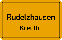 Straßenverzeichnis Rudelzhausen Kreuth