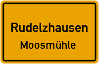 Straßenverzeichnis Rudelzhausen Moosmühle