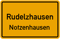 Straßenverzeichnis Rudelzhausen Notzenhausen