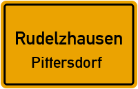 Straßenverzeichnis Rudelzhausen Pittersdorf